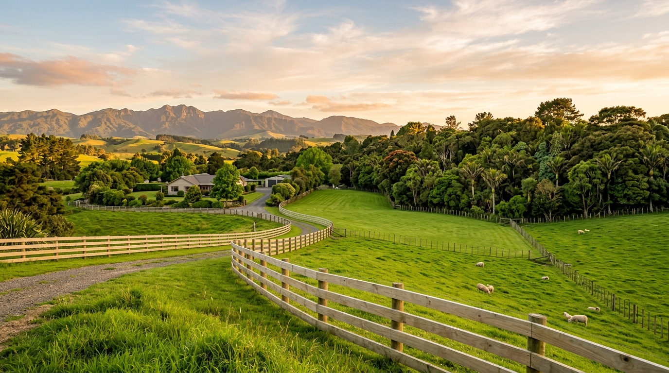 Well-maintained rural lifestyle block in Northland